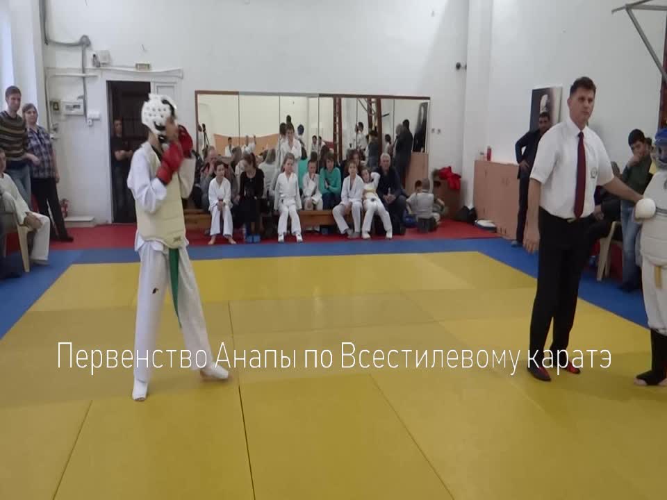 первенство Анапы по Всестилевому каратэ