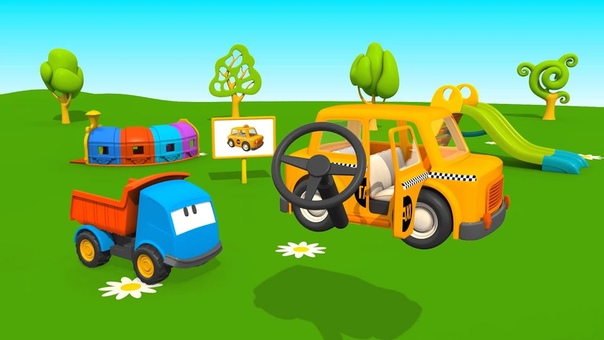 Грузовичок Лева на турецком языке - Meraklı Kamyon Leo