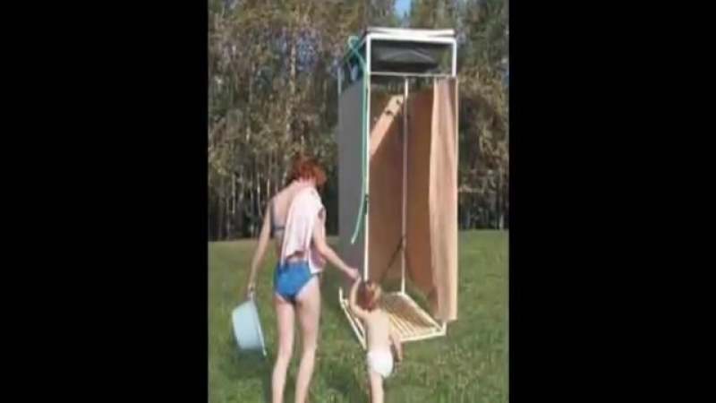 САД.  ДУШ ЛЕТНИЙ.