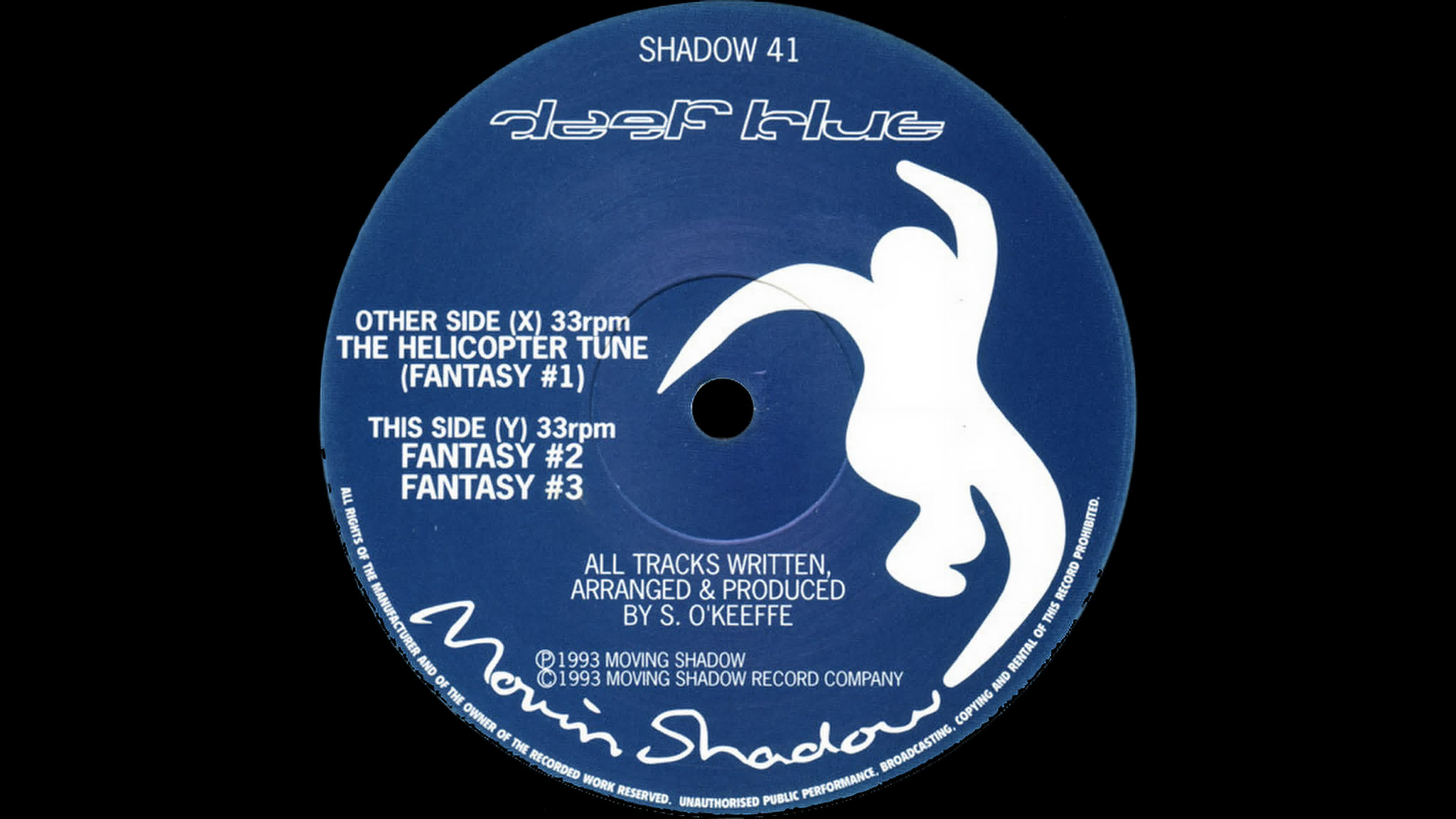 Deep Blue - The Helicopter Tune (Vinyl, 1993)