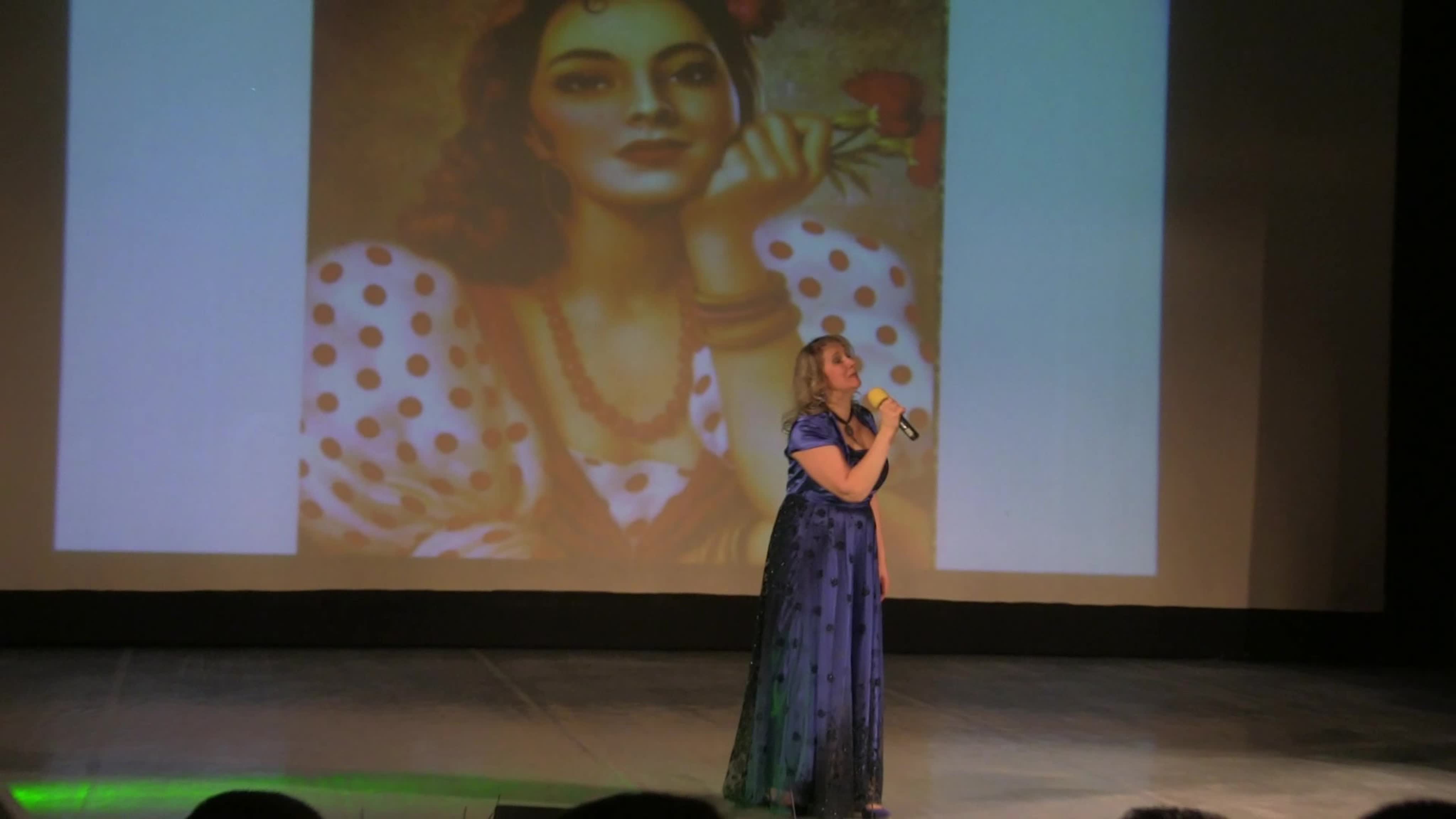 Видео "Все что было" исп Ольга Цехановская-Солдатенко из сольного концерта в ГУ МВД по ВАО г. Москва