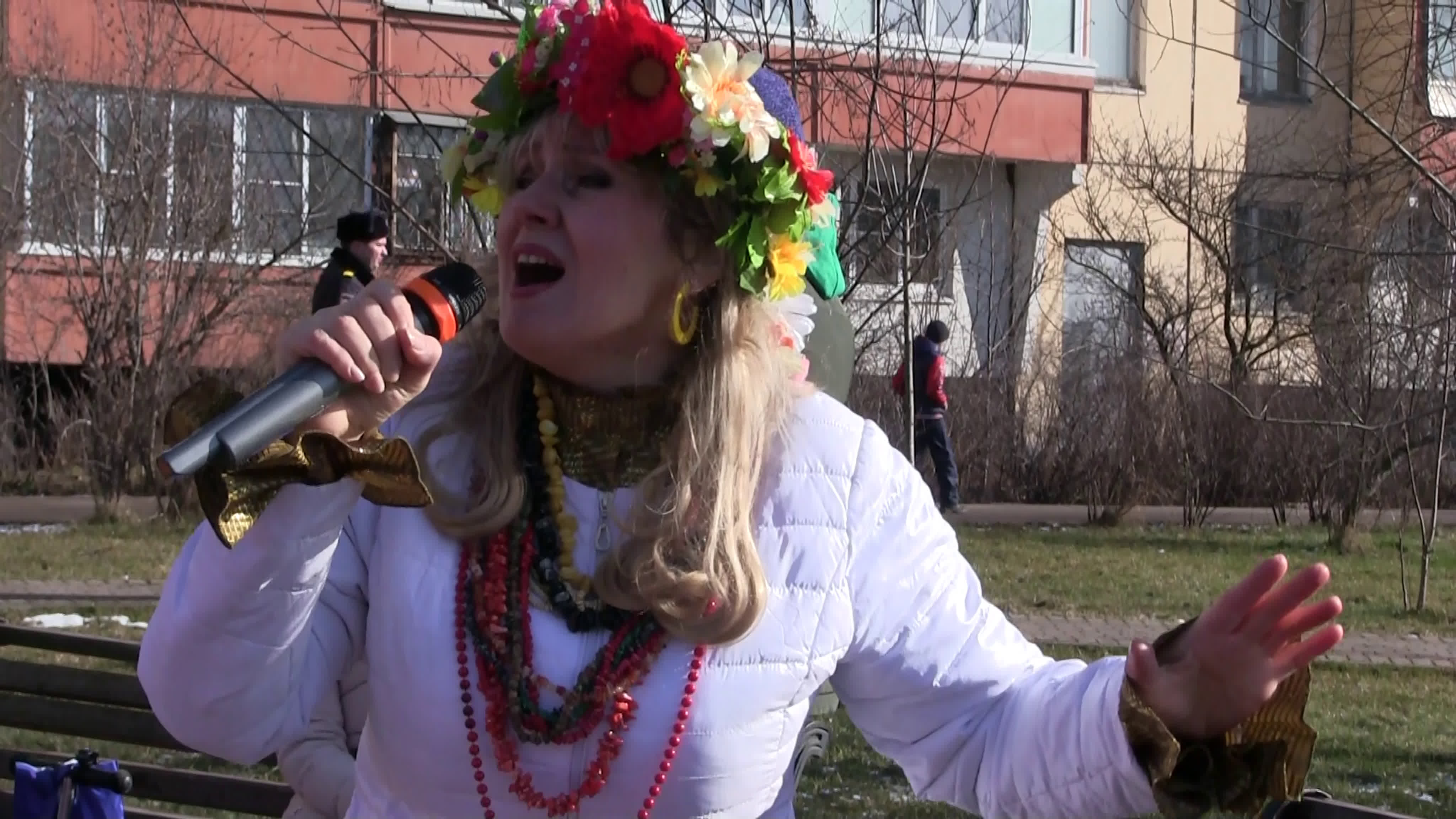 Видео 1 марта 2020 Масленица Храм Всех Святых г.Москва исп.Ольга Цехановская-Солдатенко