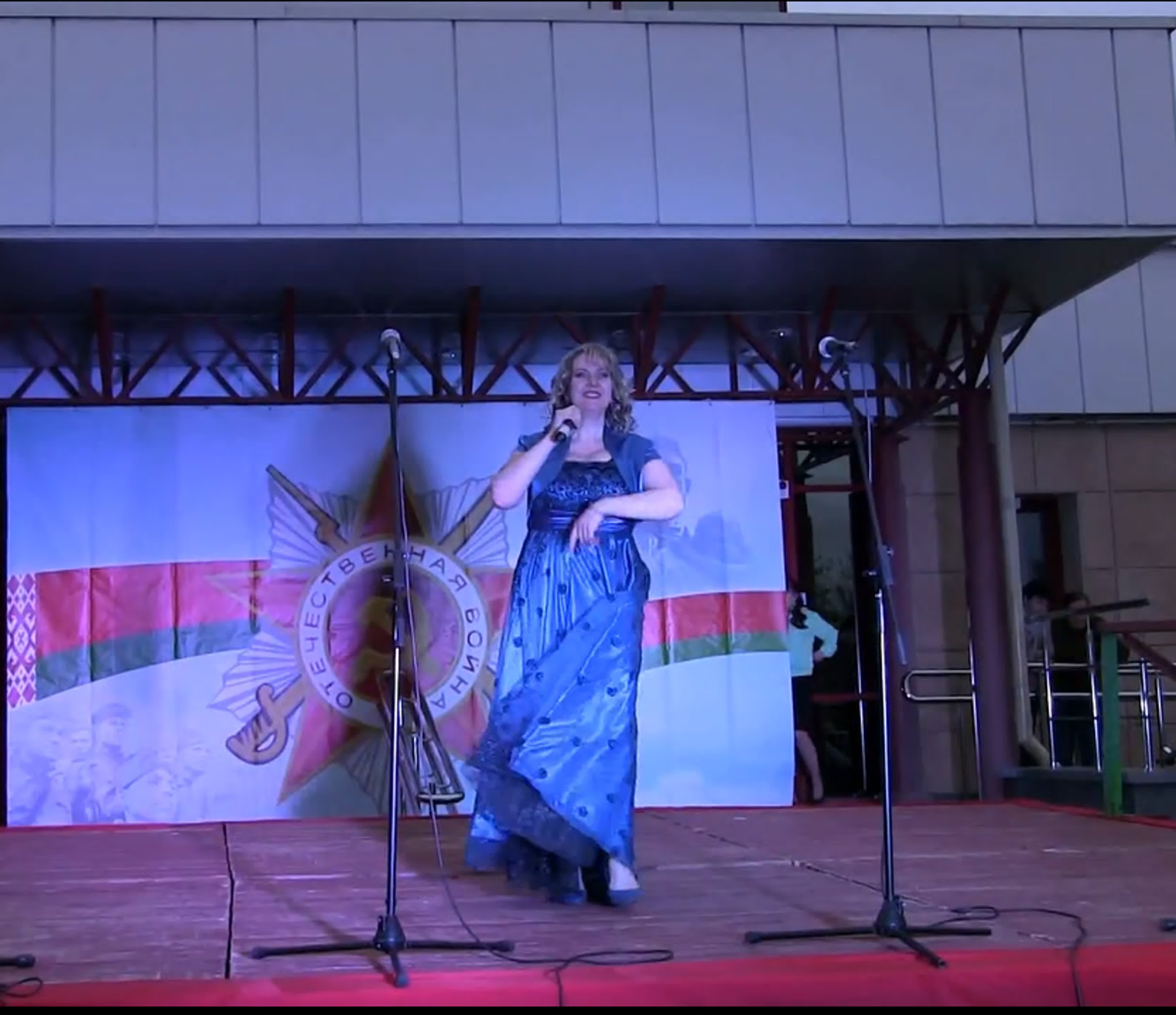 9 МАЯ 2019г респ.Беларусь Концерт ко дню ПОБЕДЫ исп.Ольга Цехановская-Солдатенко ЖИВОЙ ЗВУК "Майский вальс" , " Попурри из песен