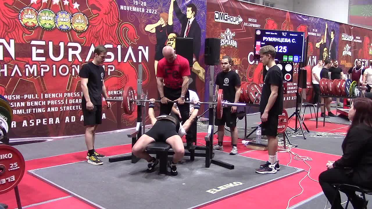 Чемпионат Евразии WRPF, 19.11.2022