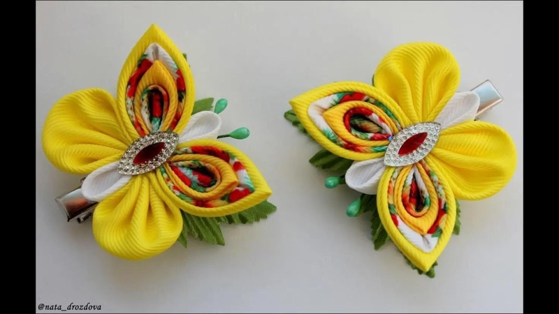 бабочки канзаши