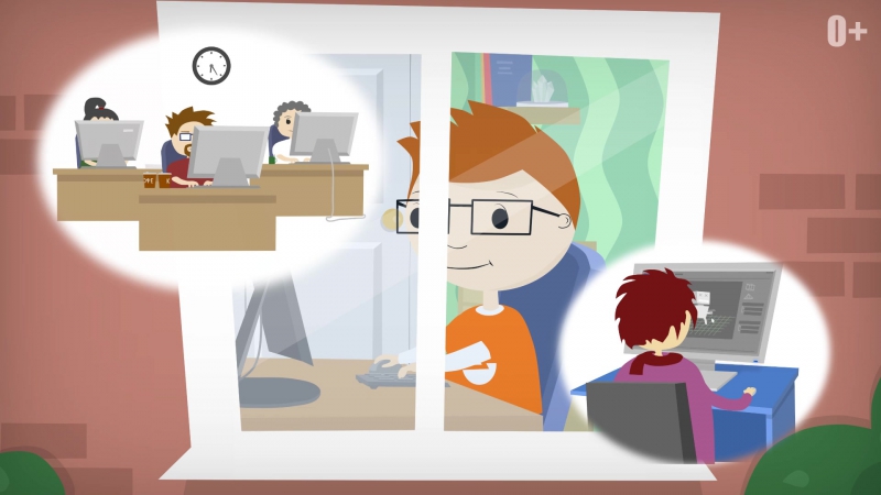 Приключения робота Каспера