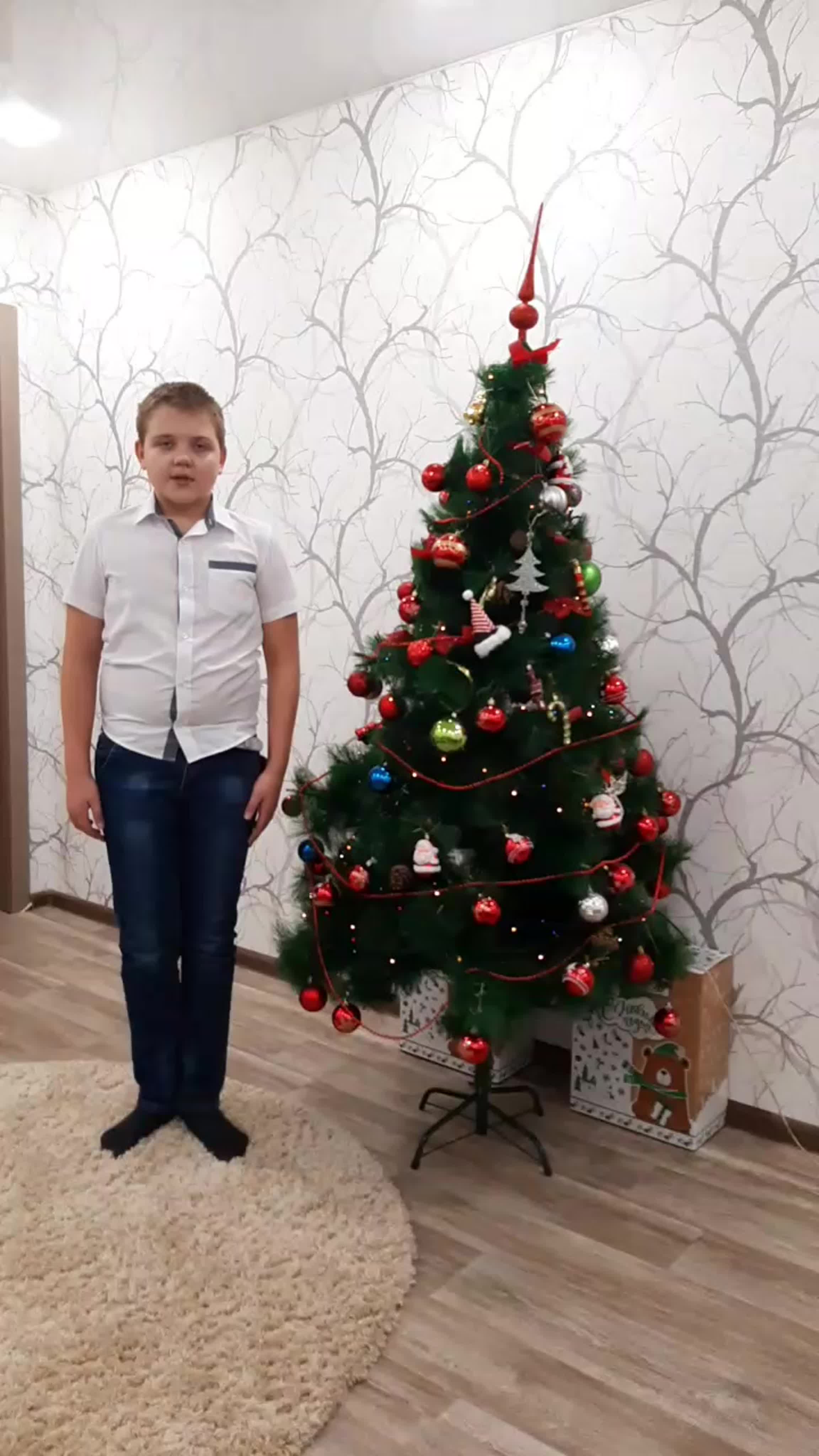 Новогоднее видеопоздравление "С новым годом, любимая школа!"